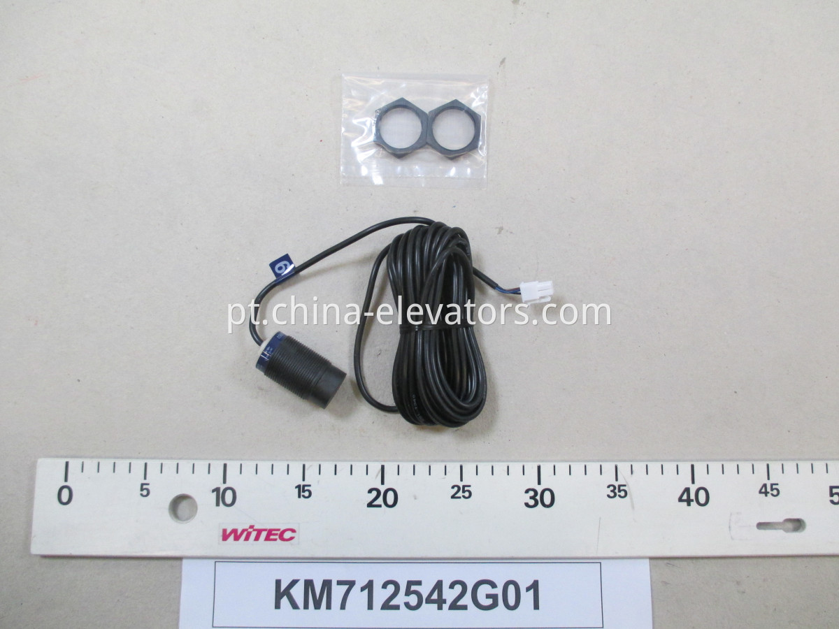 Sensor de proximidade de elevação Kone KM712542G01 KONE Lift Proximity Sensor KM712542G01